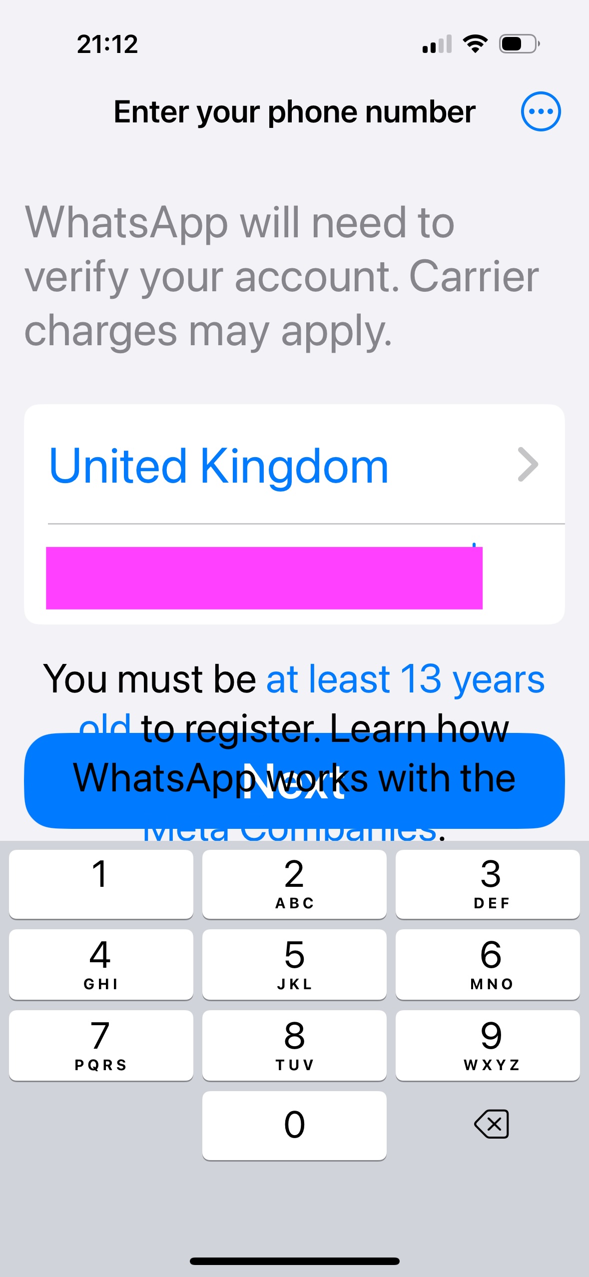 Broken WhatsApp