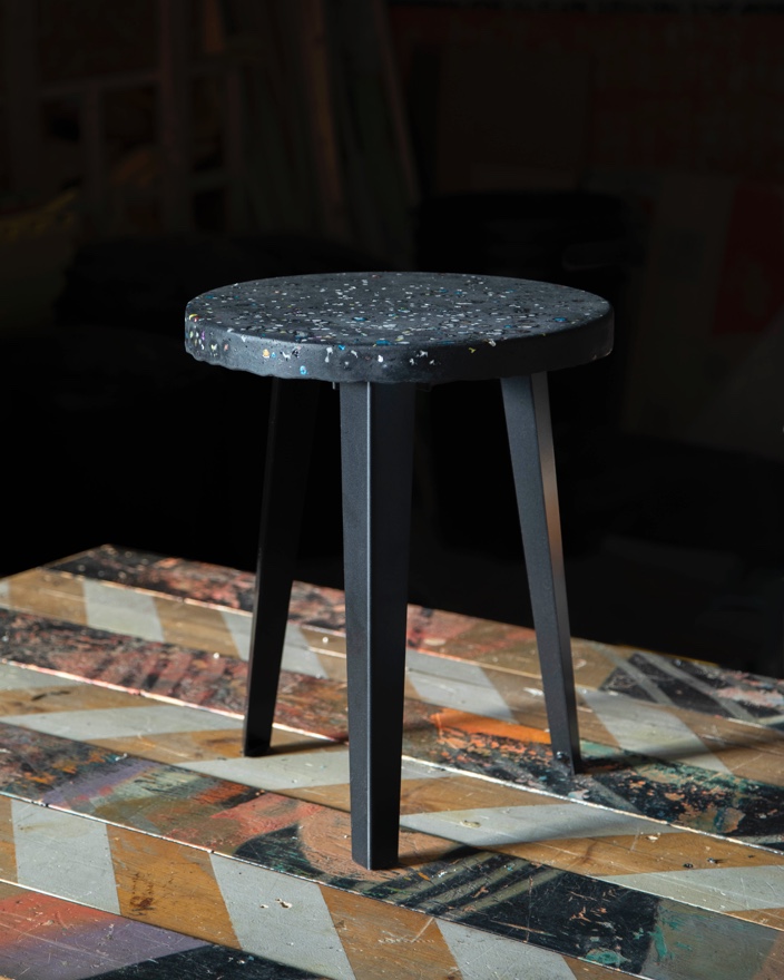 The FLOYD X THING THING Side Table in Galaxy.