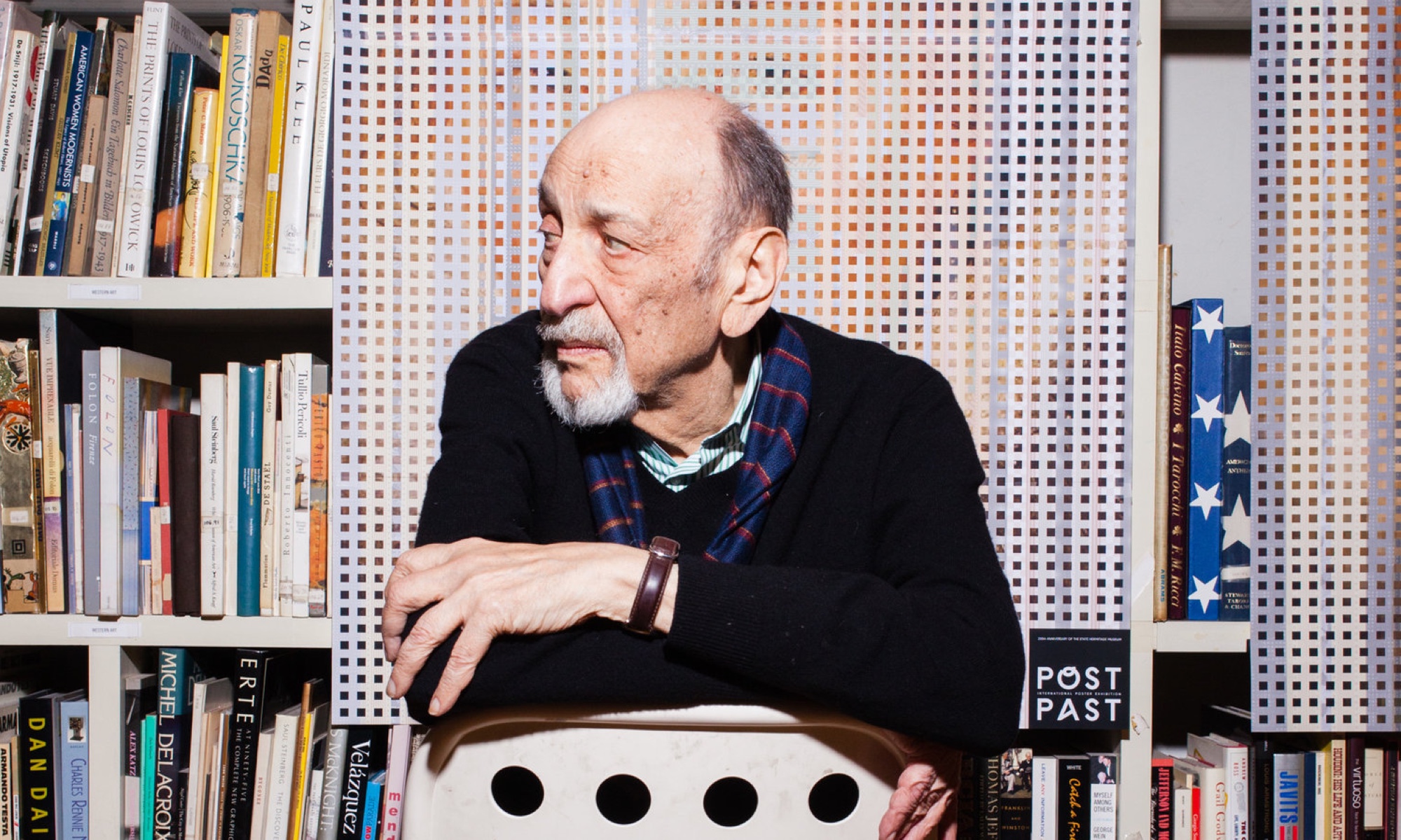 Milton Glaser's work was always playful and unexpected. Image via Glaser's New York Times Obituary.