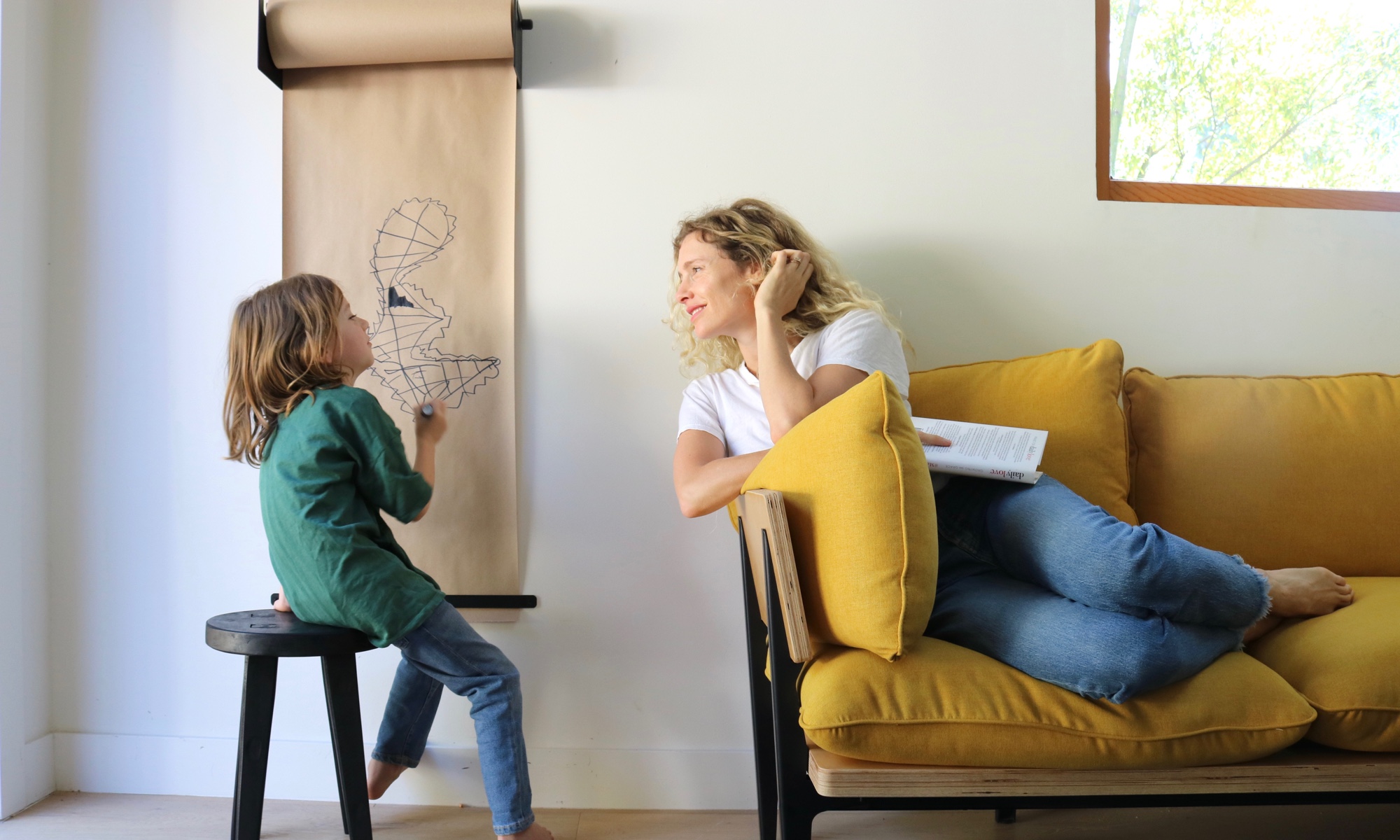 The renovation process was long, but as the family settles in, Amber continues to tinker with her space to make sure it really suits the way they live every day.