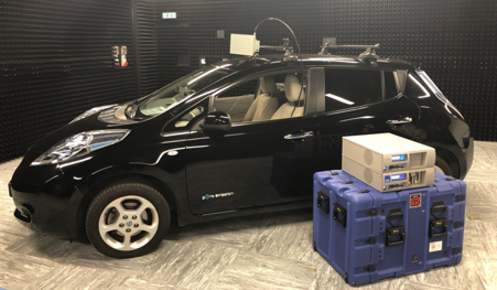 5G connected car network test