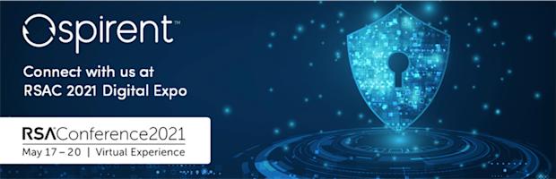 Spirent at RSA 2021 Landing Page Image