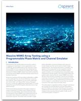 Massive MIMO Array Testing using a Programmable Phase Matrix and Channel Emulator