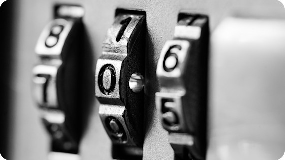 Combination code for a lock, representing protection of a GNSS system enabled by SimSAFE