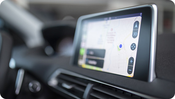 The GSS7000 enables precise positioning, such as required for in-car navigation systems