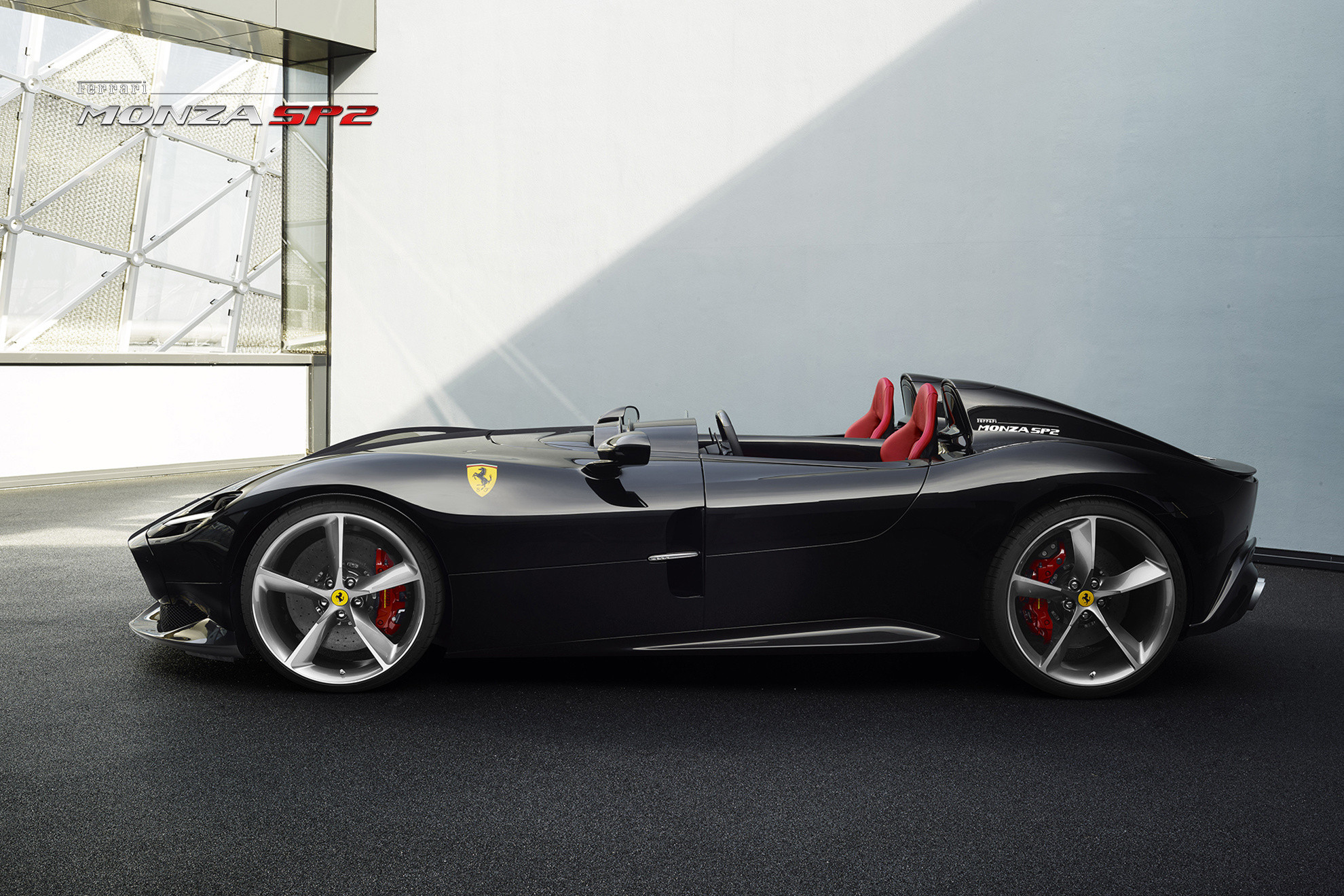 Ferrari SP2 Side in Black