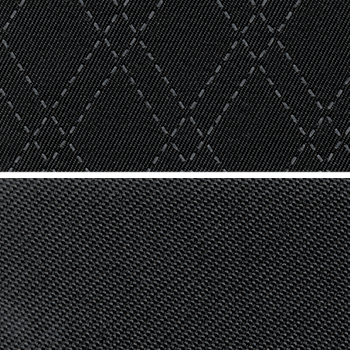 Tissu à tissage noir