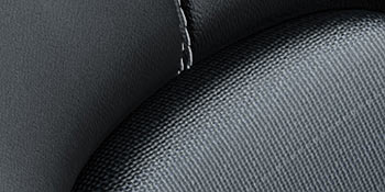 Black Cloth & Leather Combination