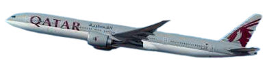 qatar airways Flugzeug von Qatar Airways