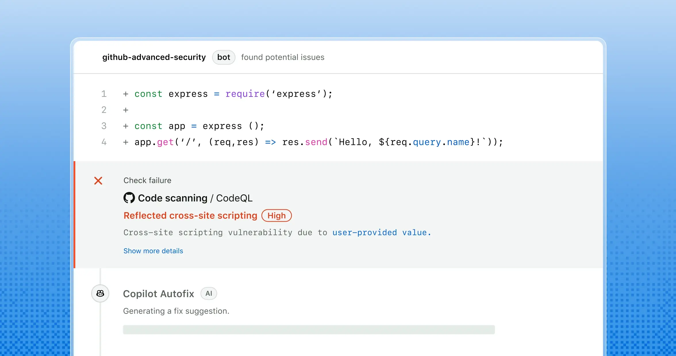 What is GitHub code security?