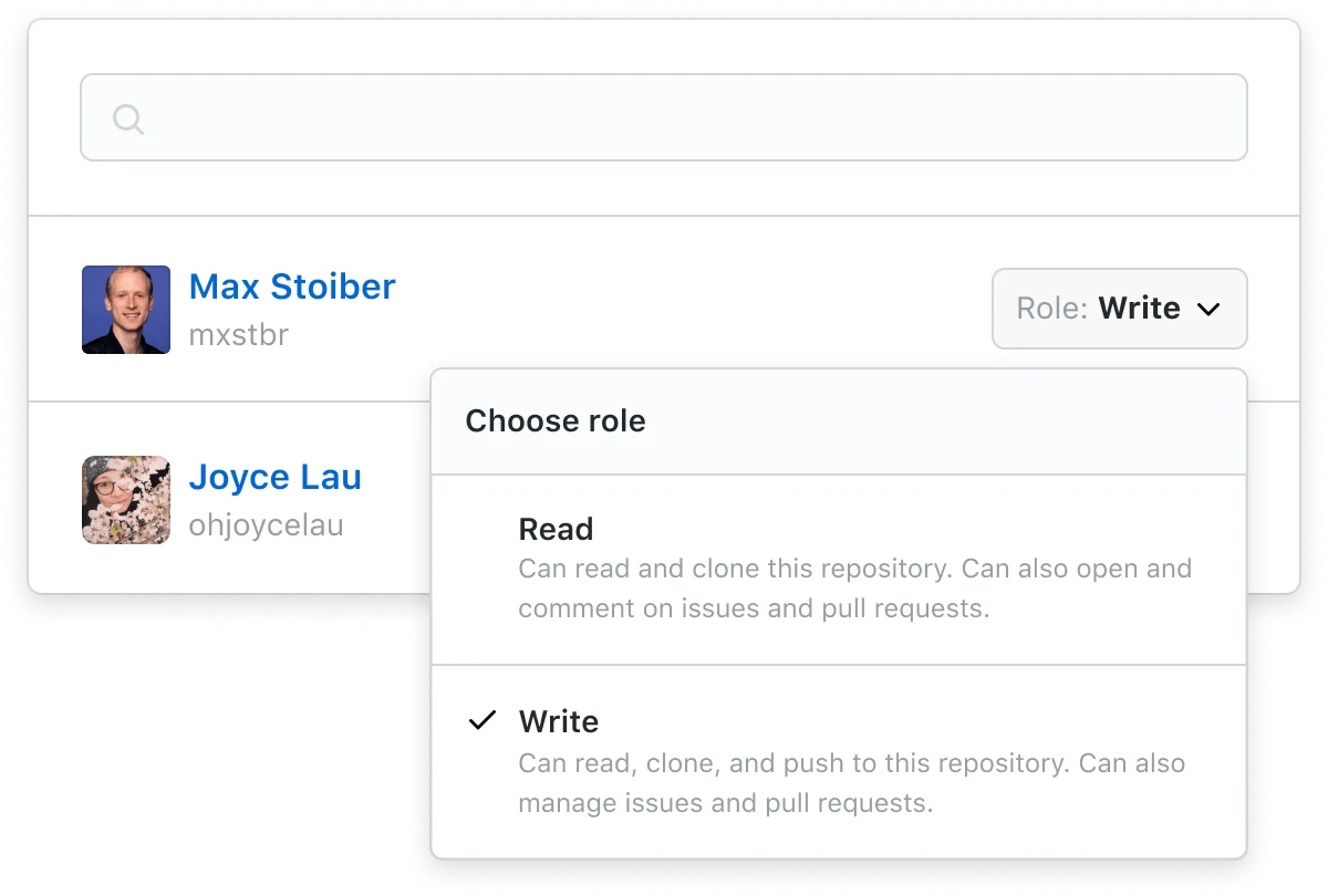 Add your team in a few clicks
