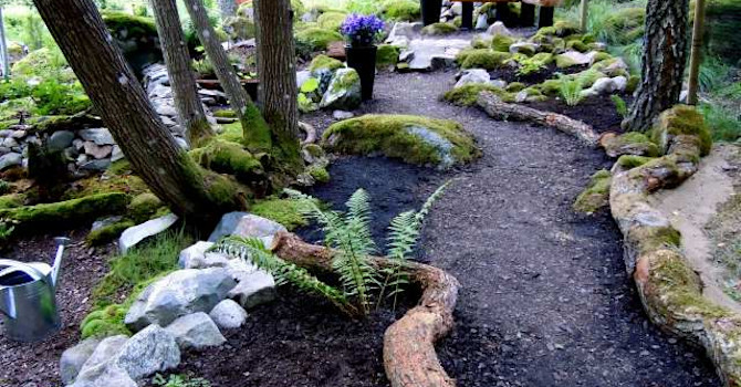 Visst är det tydligt att Gunilla arbetar med naturen som förebild!