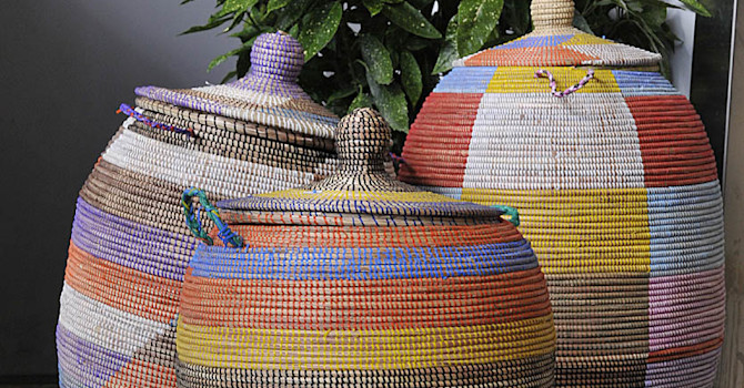 Etniskt arbete från Senegal.
Foto: Sylvia Svensson