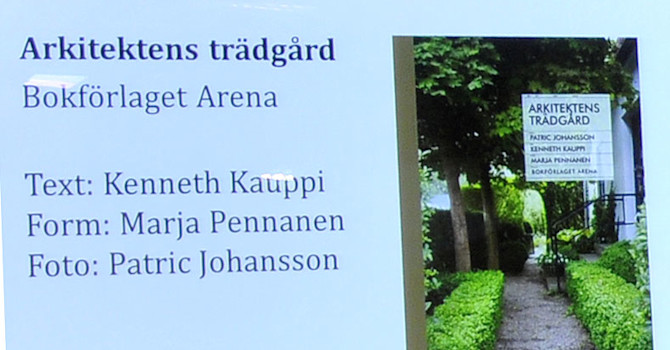 Årets Trädgårdsbok 2014, Arkitektens trädgård