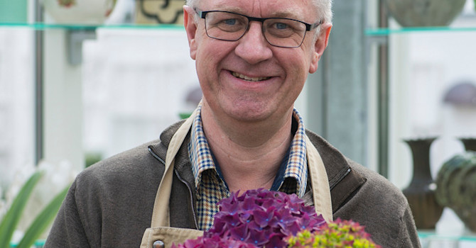Danske trädgårdsspecialisten Claus Dalby. Foto: Claus Dalby/Floradania