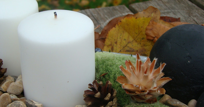 Pyssla, pynta och skapa förutsättningar för ljus i novembermörkret!
Foto: Katarina Kihlberg