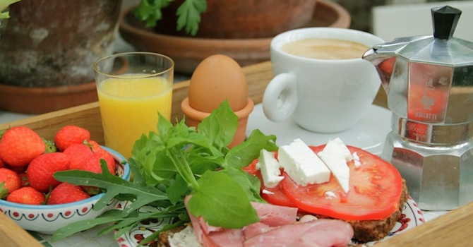 Frukost i det gröna!