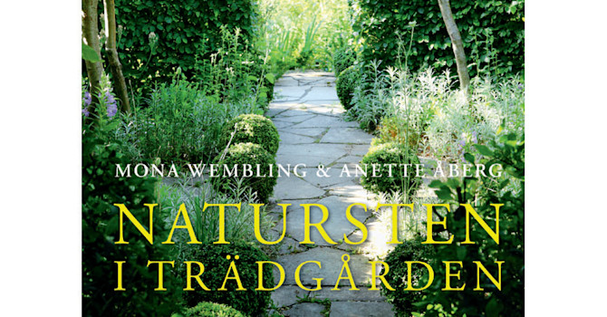 Natursten i trädgården. Foto: ICA Bokförlag