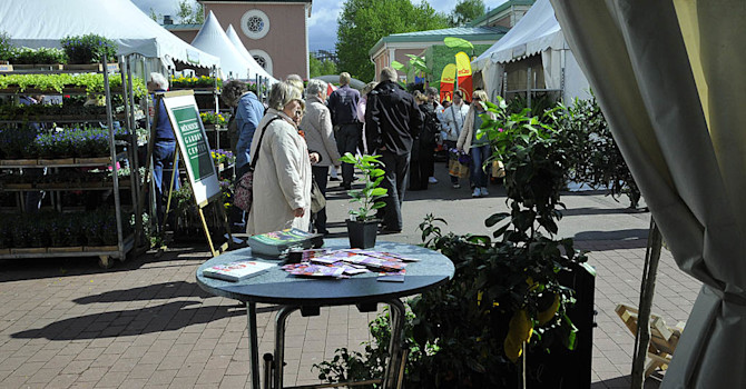 Folkvimmel på lördagen
Foto: Bernt Svensson