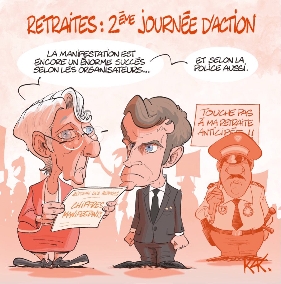 La caricature du numéro 64