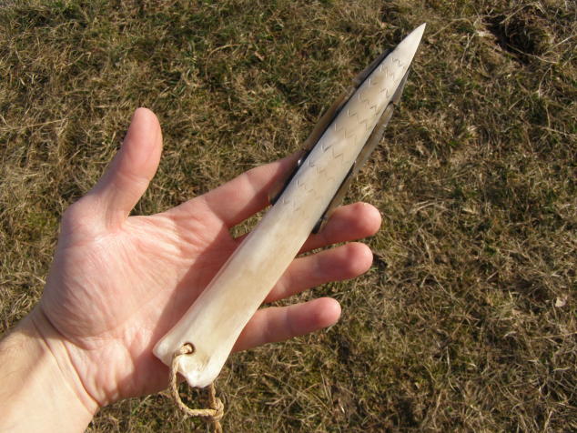 Pazourkový nůž – Mezolitická dýka 2