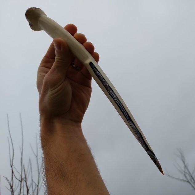 Pazourkový nůž – Skládaná dýka Marefy 