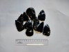 Šipka – Preformy ke štípání hrotů z obsidiánu 10ks náhled