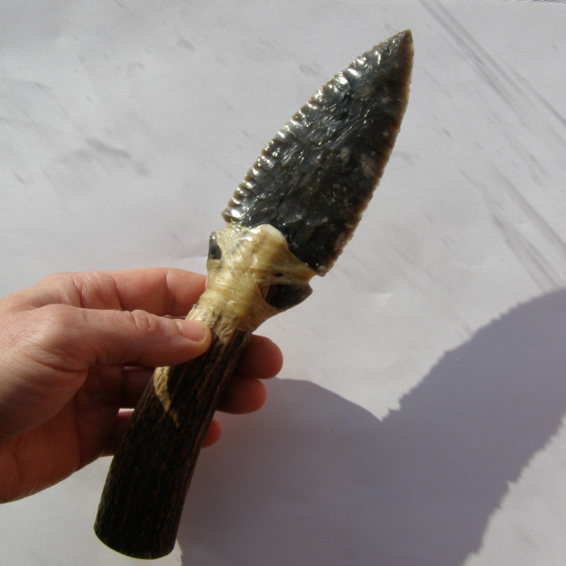 Pazourkový nůž – Indiánský nůž