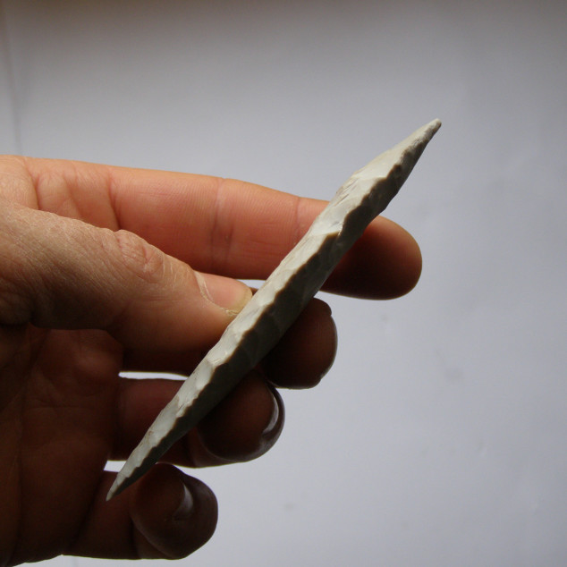 Pazourkový nůž – Ötzi - čepel nože