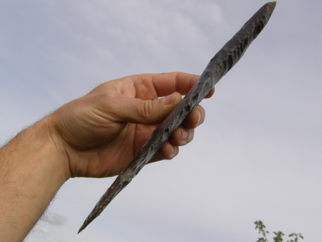 Pazourkový nůž – Severská dýka 3