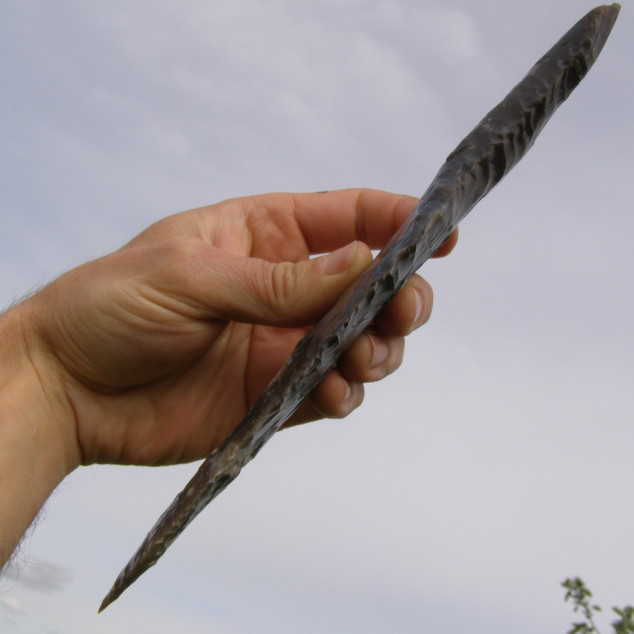 Pazourkový nůž – Severská dýka 3