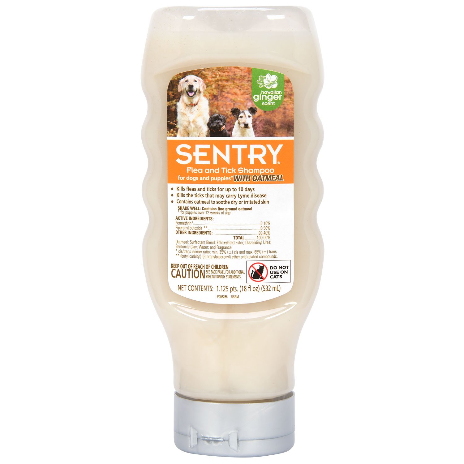 Sentry Oatmeal Flea Shampoo For Dogs