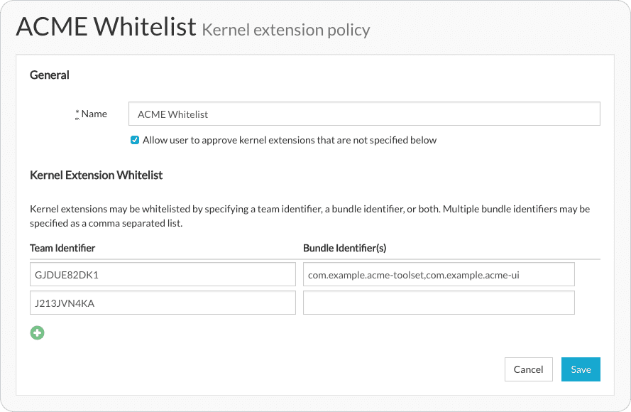 What is User Approved MDM Enrollment 1