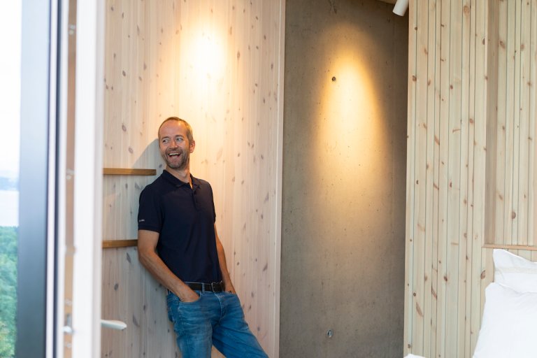 Bilde av smilende Frode