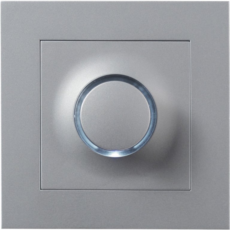 aluminium dimmer med lys
