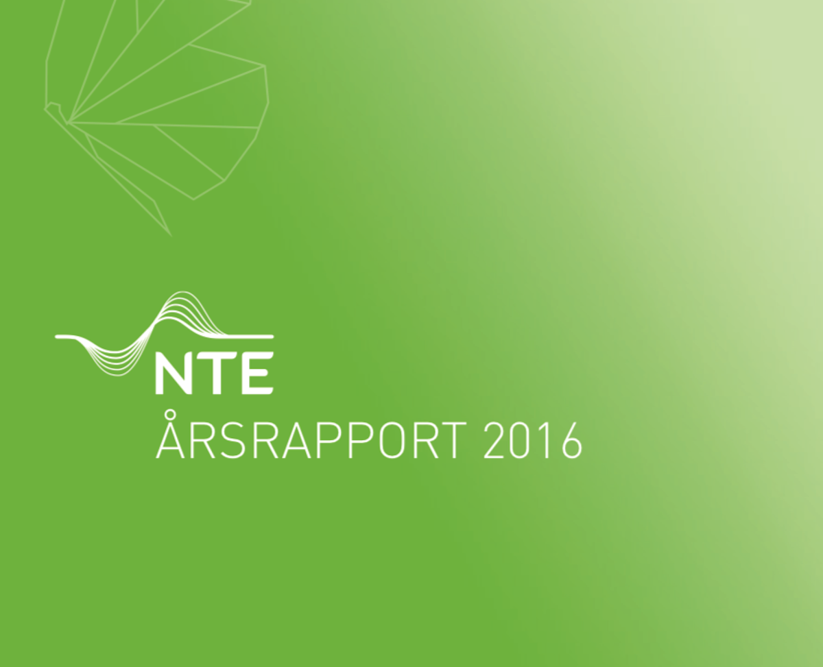 Cover NTE årsrapport 2016