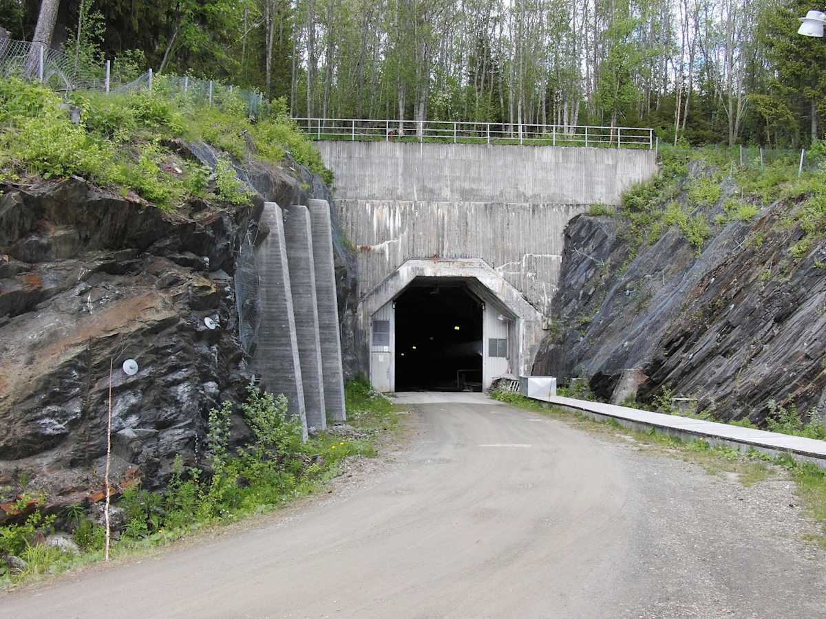 inngangsport til Linvasselv kraftverk