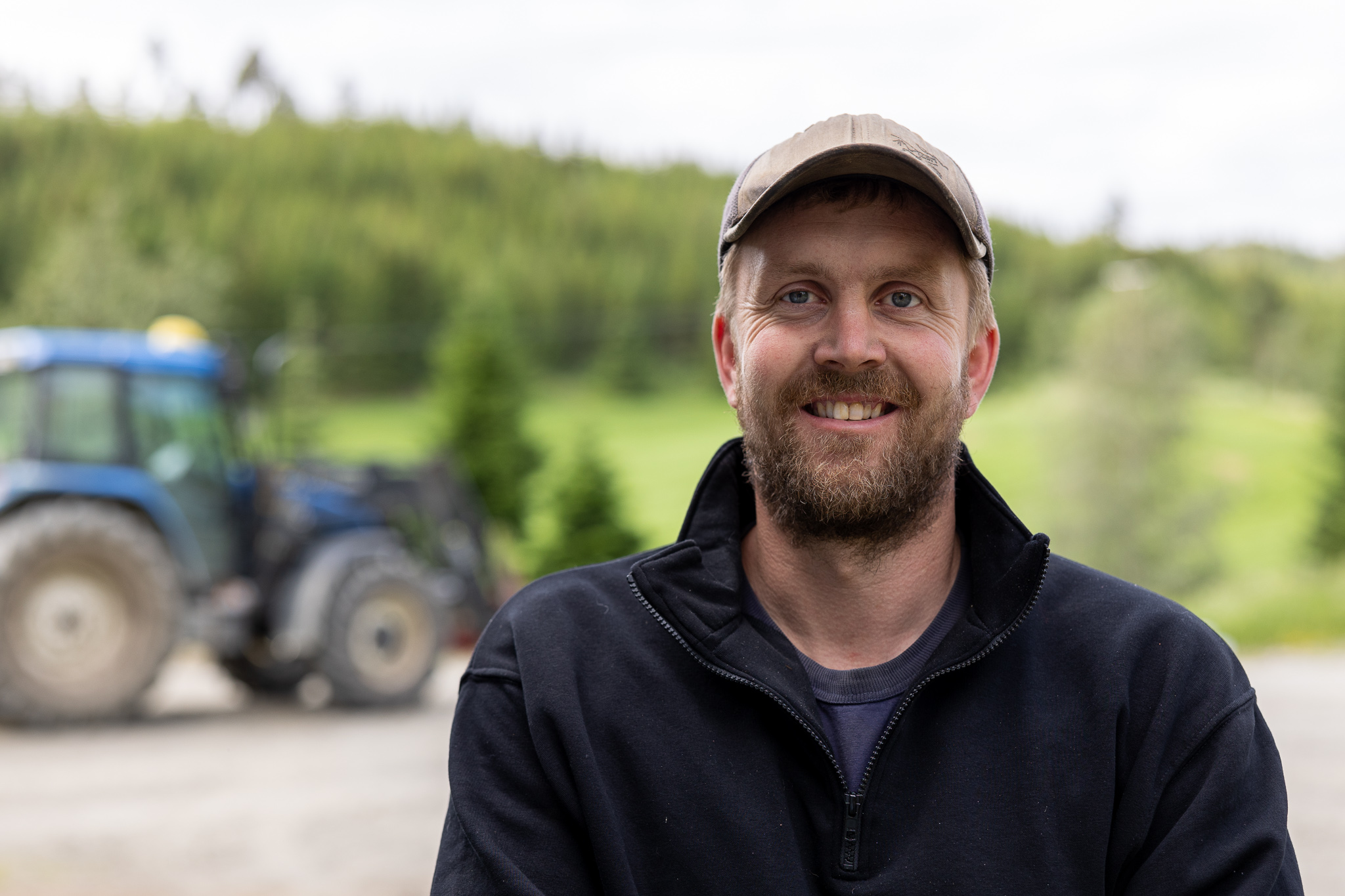 Torbjørn Ekle, kufjøs i Åsen