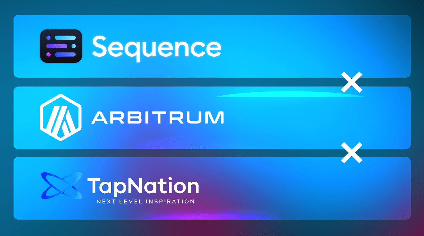 Partnership TapNation x Sequence x Arbitrum