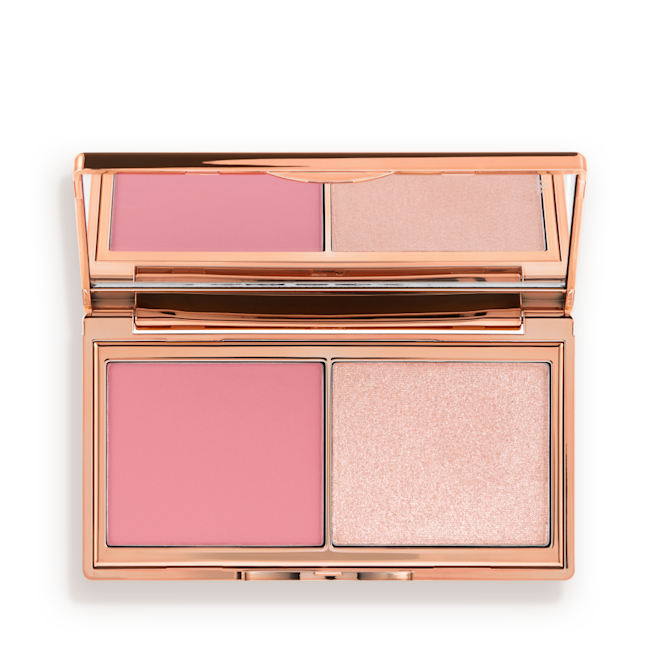 Hollywood Blush & Glow Glide Palette - fair-medium Packaging Hollywood Blush & Glow Glide Palette - fair-medium Packaging