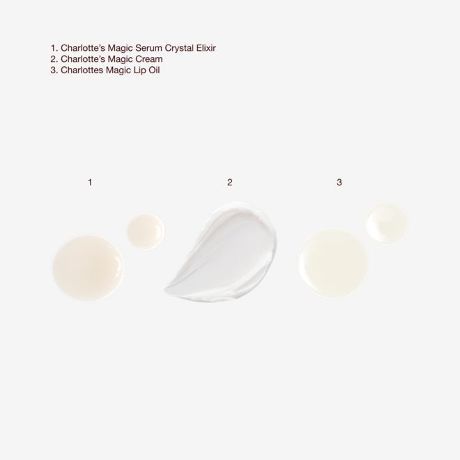 CHARLOTTE'S ICONIC MAGIC SKIN + LIP SECRETS texture Swatch CHARLOTTE'S ICONIC MAGIC SKIN + LIP SECRETS texture Swatch
