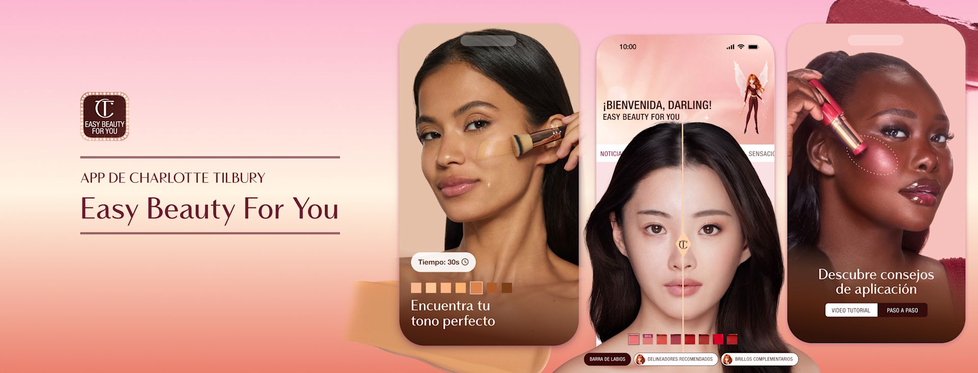 EASY BEAUTY FOR YOU CHARLOTTE TILBURY APP EASY BEAUTY FOR YOU CHARLOTTE TILBURY APP