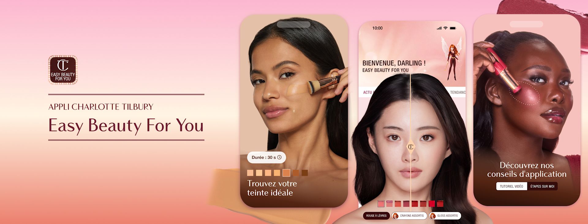 EASY BEAUTY FOR YOU CHARLOTTE TILBURY APP EASY BEAUTY FOR YOU CHARLOTTE TILBURY APP