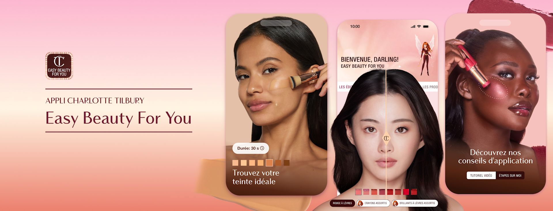 EASY BEAUTY FOR YOU CHARLOTTE TILBURY APP EASY BEAUTY FOR YOU CHARLOTTE TILBURY APP
