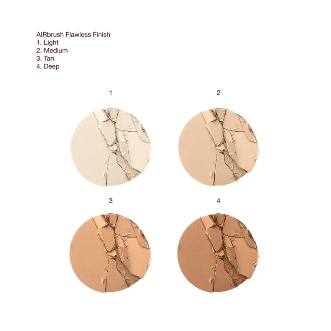Airbrush Flawless Finish Powder Texture Swatches Airbrush Flawless Finish Powder Texture Swatches