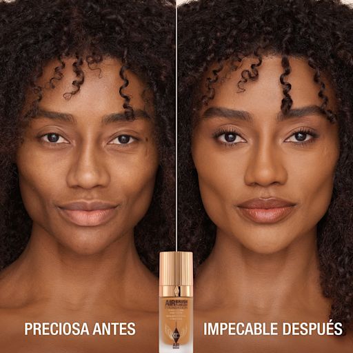 Antes y después de usar Airbrush Flawless Foundation 12 neutral Antes y después de usar Airbrush Flawless Foundation 12 neutral