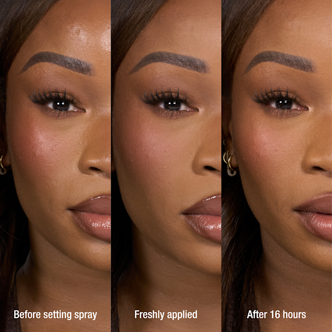 Matte Setting Spray B&A Infographic Matte Setting Spray B&A Infographic