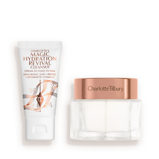 Charlotte's Magic Skin-Reviving Duo packaging Charlotte's Magic Skin-Reviving Duo packaging