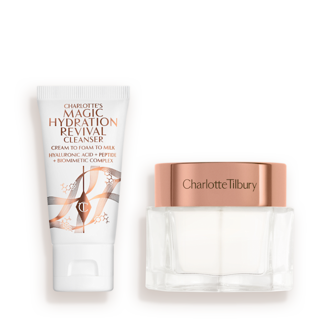 Charlotte's Magic Skin-Reviving Duo packaging Charlotte's Magic Skin-Reviving Duo packaging