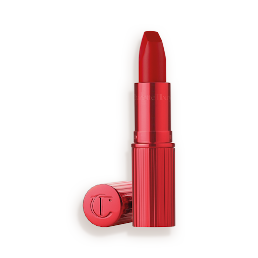 Hollywood Vixen: Bright Red Matte Lipstick